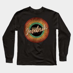 Jeselnik Vintage Circle Art Long Sleeve T-Shirt